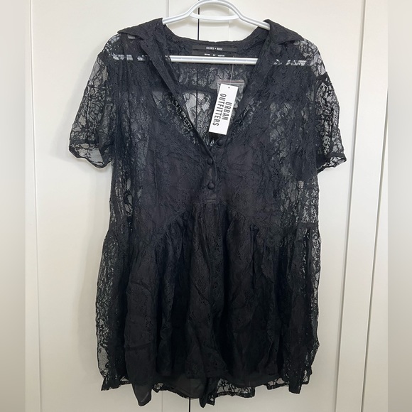 Lace Romper two piece .NWOT. - Picture 2 of 3